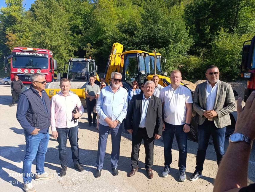 Počinju radovi na izgradnji puta Rudo – Mioče Počinju radovi na izgradnji puta Rudo – Mioče