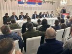 Dostojan doček Blanuše u SDS Gacko