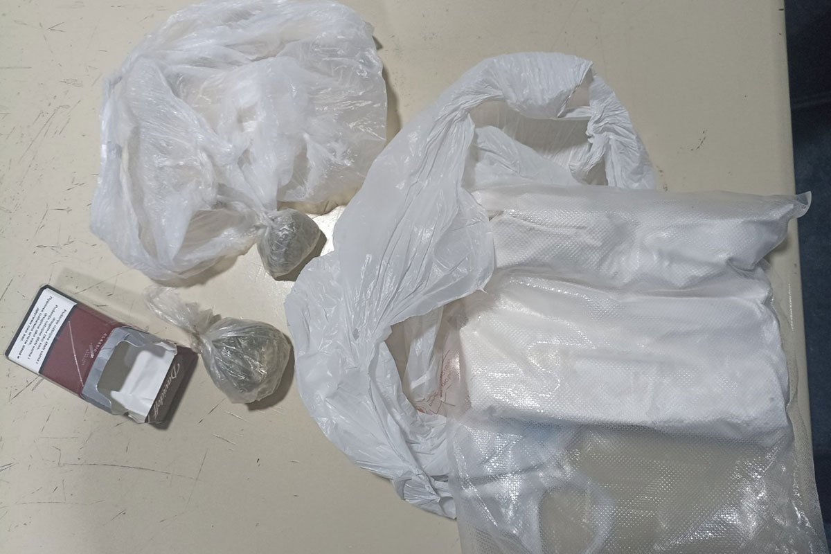 Akcija „Kristal“: U autu krio više od kilogram droge