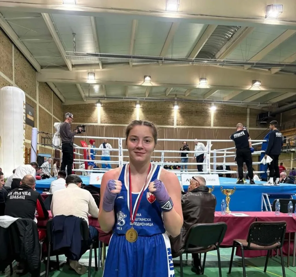Mirjana Mastilović iz Gacka postala prvak Srbije u boksu