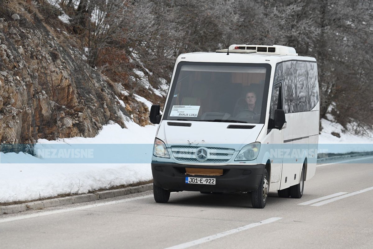 Autobus Glamoč – Banjaluka ponovo na putevima (FOTO) 