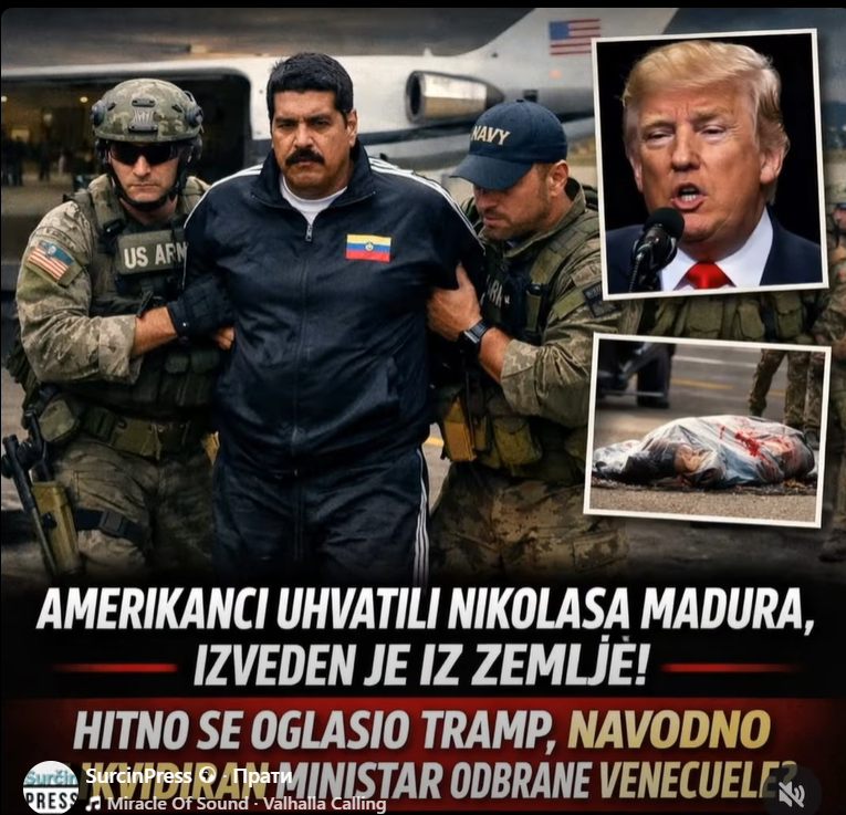 Tramp: Maduro sa suprugom uhvaćen i izbačen iz zemlje