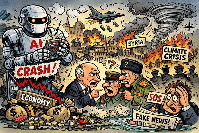 Politico: 15 scenarija koji bi mogli potresti svijet u 2026. Politico: 15 scenarija koji bi mogli potresti svijet u 2026.