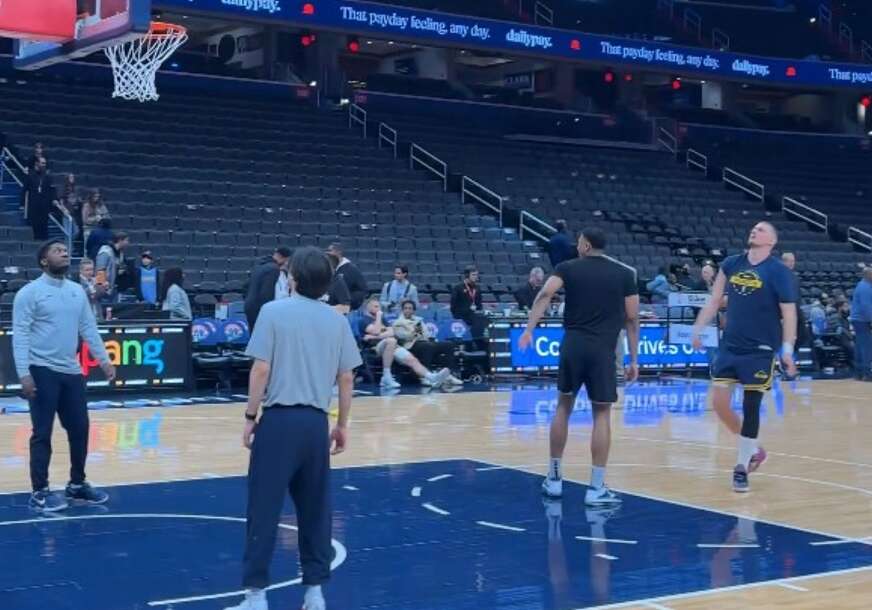 Ovome se niko nije nadao: Nikola Jokić ponovo na terenu poslije povrede Ovome se niko nije nadao: Nikola Jokić ponovo na terenu poslije povrede