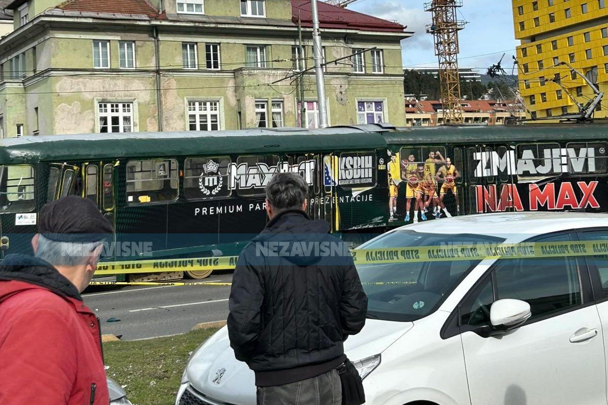 Uhapšen vozač tramvaja nakon nesreće u Sarajevu