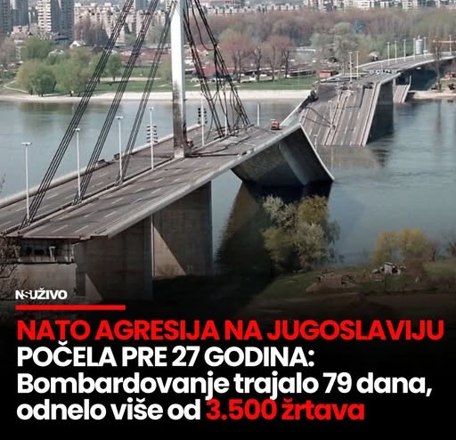 27 godina od NATO agresije na Srbiju