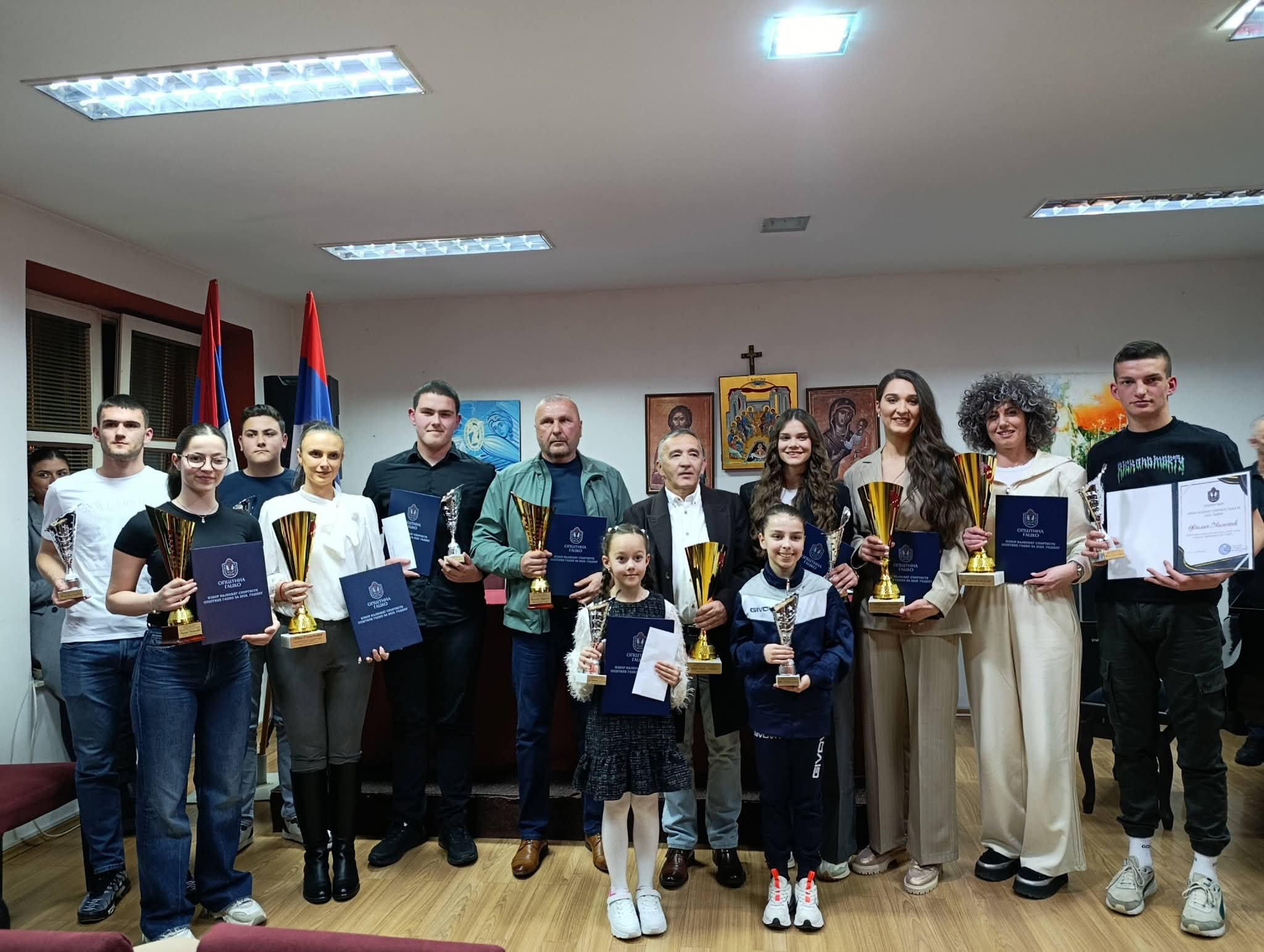 Gacko slavi svoje šampione: Anđela Soknić i Ivan Slijepčević najbolji sportisti u 2025. godini (Foto)