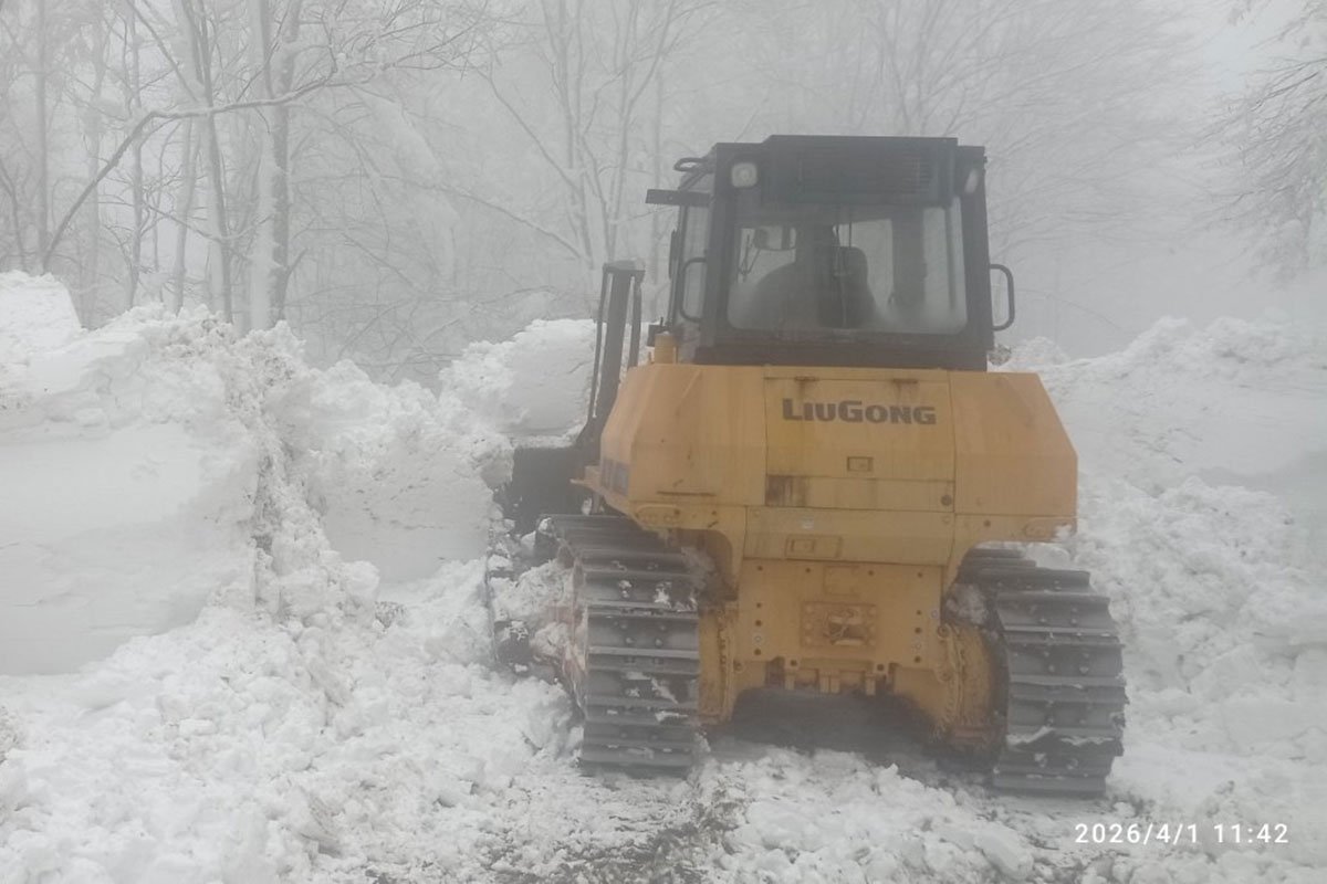 Nanosi i do dva metra: Na Kozari kao u Sibiru (VIDEO)