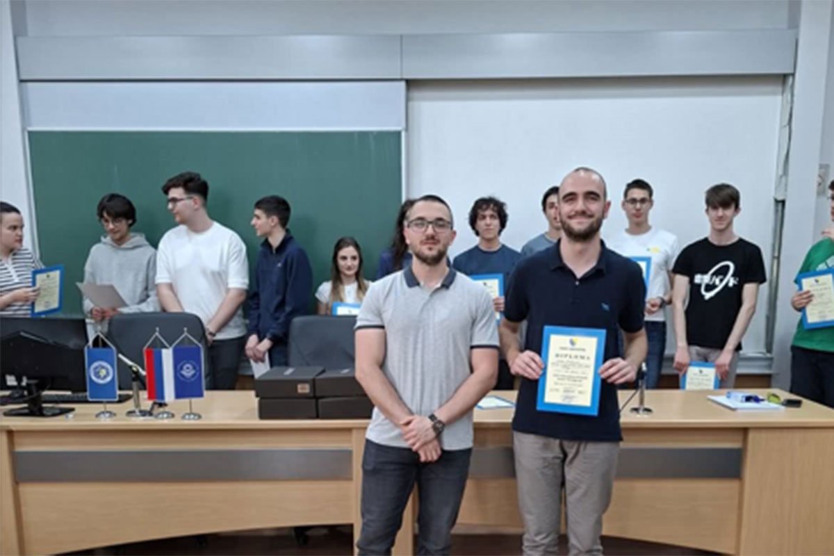 Gimnazijalac Vuk Janković ponovo okićen zlatom