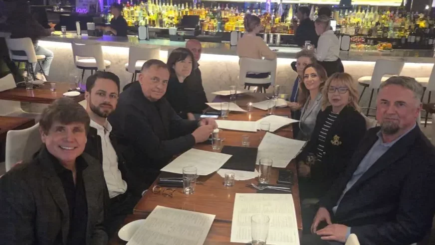 (FOTO) „Važni susreti, razgovori i obraćanja“ Dodik u Čikagu sa Rodom Blagojevićem i saradnicima