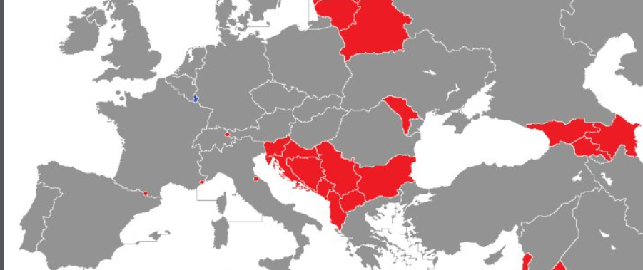 Kako jedna mala država nadmašuje cijeli Balkan: Pogledajte novu mapu Evrope