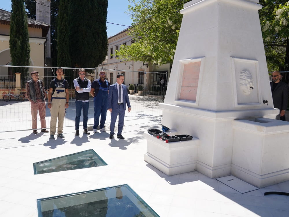 Završena česma u Starom gradu u Trebinju, postavljene staklene podloge