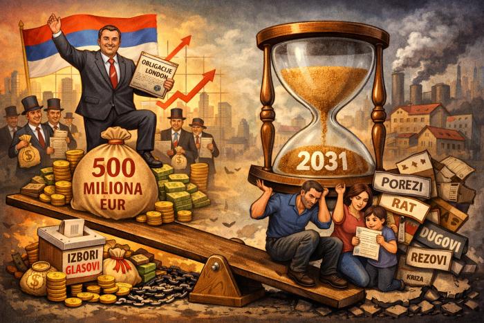 Republika Srpska između budžetskog pritiska, zaduženja i političkog marketinga