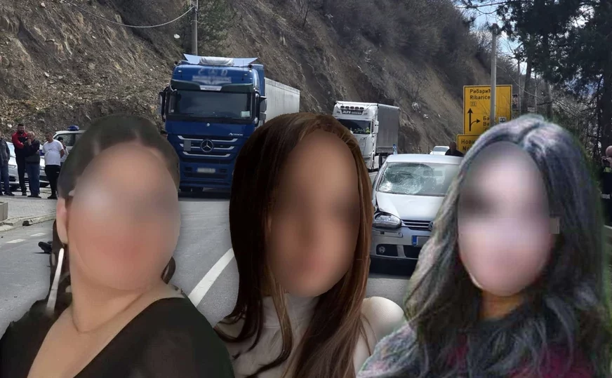 Jedna odletjela ISPOD ZAŠTITNE OGRADE, druga ostala da leži na putu: Djevojka „golfom“ preticala PREKO PUNE LINIJE, pa pokosila dvije tinejdžerke