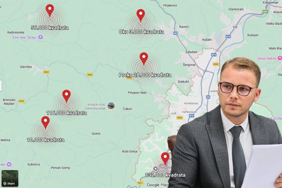 Pogledajte gdje Stanivuković planira dijeliti besplatne placeve