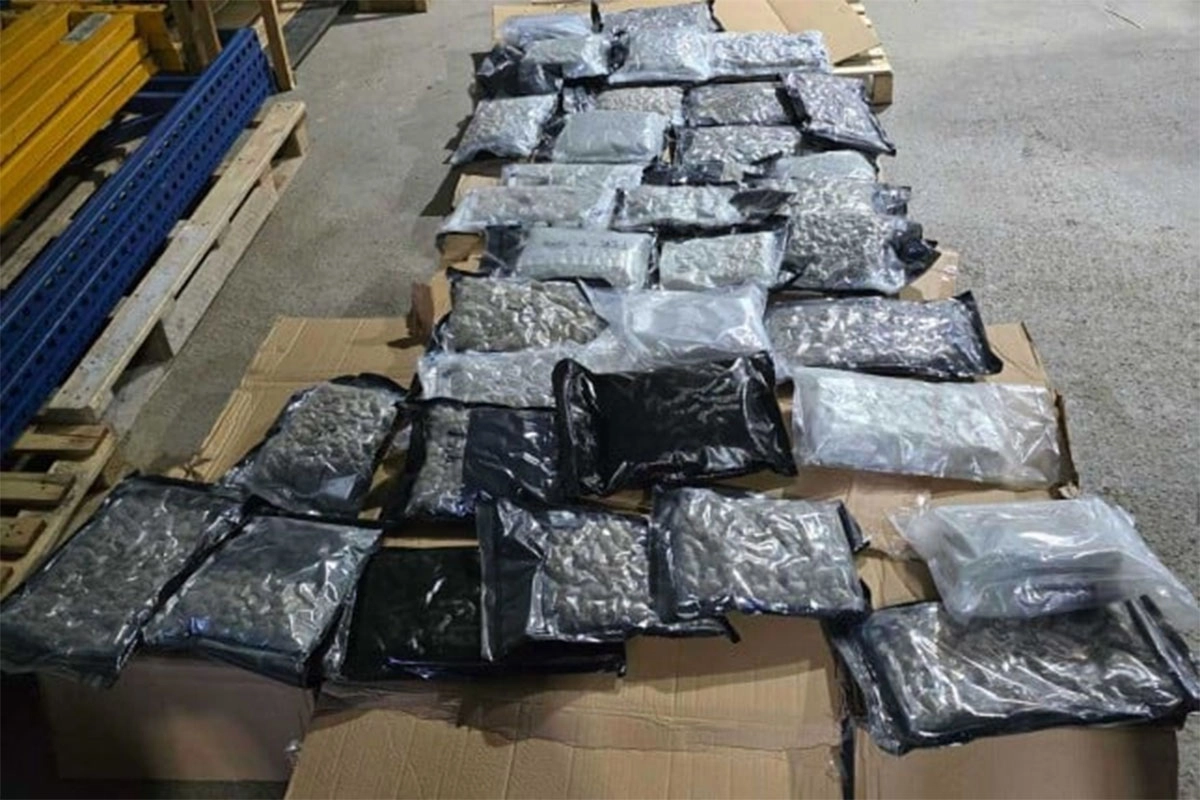 Akcija SIPA i policije Hrvatske: U Laktašima uhapšeno devet osoba, oduzeto 40 kg droge