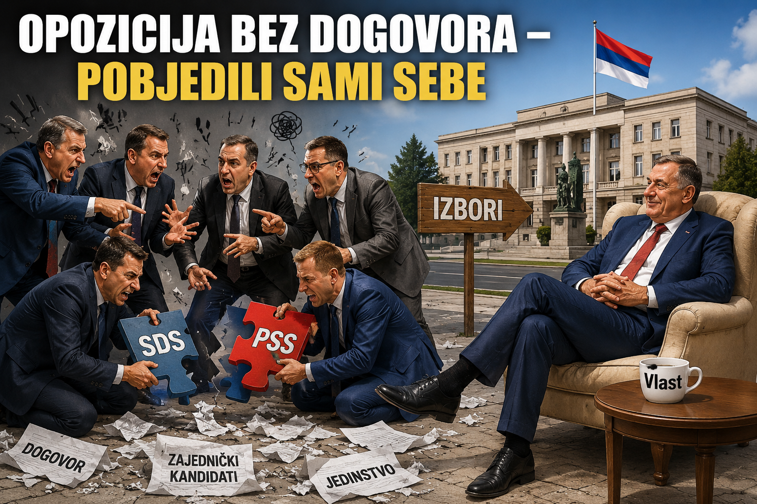 Opozicija bez dogovora o kandidatima – pobjedili sami sebe